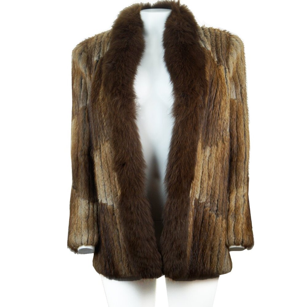 Rabbit fur coat - Picture 2 of 7